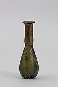 Glass perfume bottle by Unknown Artist
