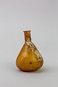 Glass perfume bottle by Unknown Artist