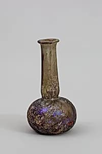 Glass perfume bottle by Unknown Artist