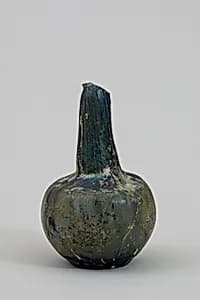 Glass perfume bottle by Unknown Artist