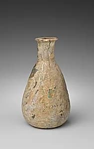 Glass perfume bottle by Unknown Artist