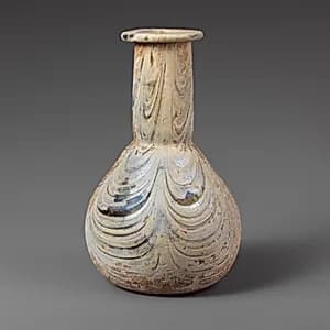 Glass perfume bottle by Unknown Artist