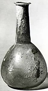 Glass perfume bottle by Unknown Artist