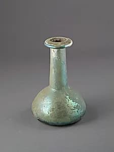 Glass perfume bottle by Unknown Artist