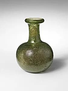 Glass reliquary bottle by Unknown Artist