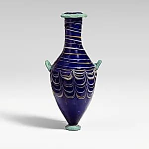 Glass unguentarium (perfume bottle) by Unknown Artist