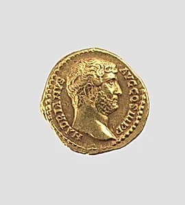 Gold aureus of Hadrian by Unknown Artist