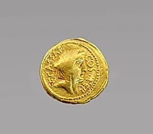 Gold aureus of Julius Caesar by Unknown Artist