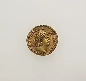 Gold aureus of Nero by Unknown Artist