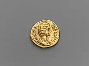 Gold aureus of Septimius Severus by Unknown Artist