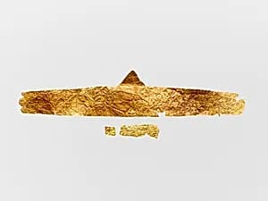 Gold diadem by Unknown Artist