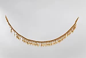 Gold necklace by Unknown Artist