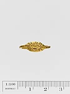 Gold ring by Unknown Artist