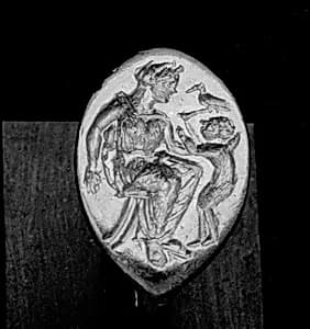 Gold ring by Unknown Artist