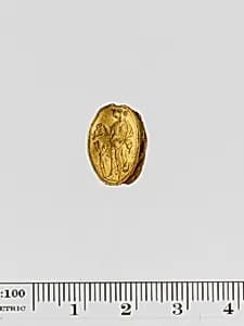 Gold scarab by Unknown Artist