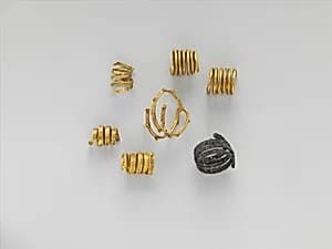 Gold spiral by Unknown Artist