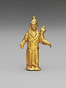 Gold statuette of Zeus Serapis by Unknown Artist