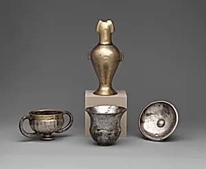Group of four vases by Unknown Artist