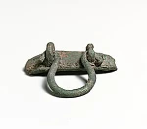Handle of a bowl by Unknown Artist