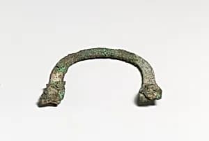 Handle of a bowl by Unknown Artist