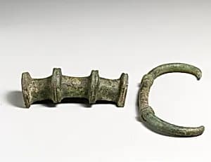 Handle of a bowl by Unknown Artist