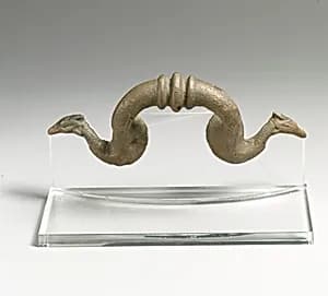 Handle of a bowl by Unknown Artist