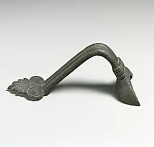 Handle of a jug by Unknown Artist