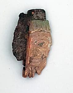 Handle of a knife by Unknown Artist