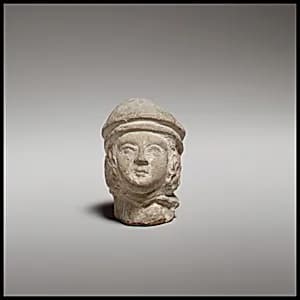 Head of a boy by Unknown Artist