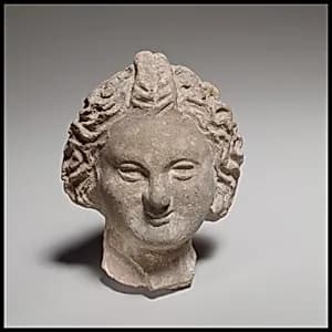 Head of a child by Unknown Artist