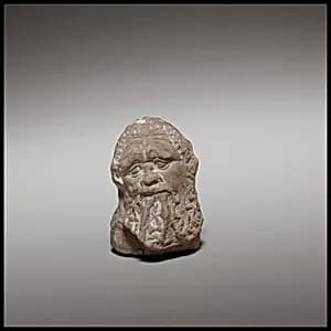 Head of a satyr by Unknown Artist