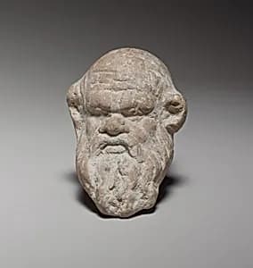 Head of Silenos by Unknown Artist
