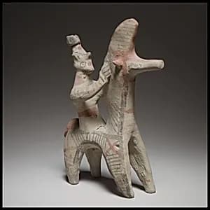 Horse and rider by Unknown Artist