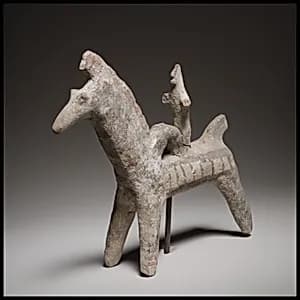 Horse and rider by Unknown Artist