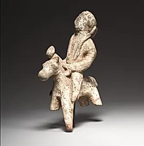 Horse and rider by Unknown Artist