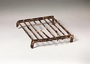 Iron fire-grate by Unknown Artist