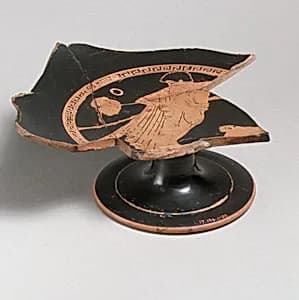 Kylix Fragment by Painter of Berlin 2268