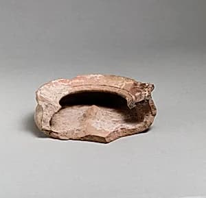 Lamp fragment by Unknown Artist