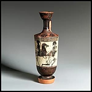 Lekythos by Athena Painter