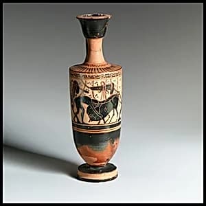 Lekythos by Haimon Painter