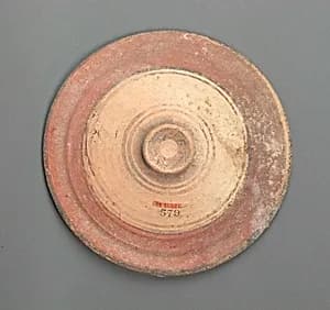 Lid of a bowl by Unknown Artist