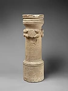 Limestone cippus of Olympianos by Unknown Artist