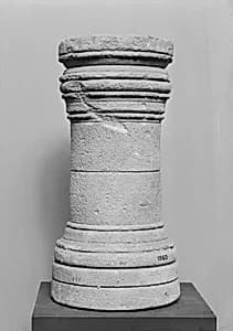 Limestone cippus of Philon by Unknown Artist