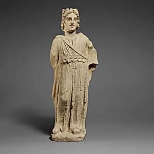 Limestone statue of Apollo by Unknown Artist