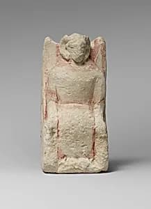 Limestone statuette of Zeus Ammon by Unknown Artist