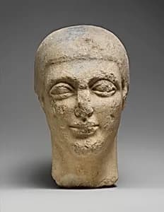 Marble head of a youth by Unknown Artist