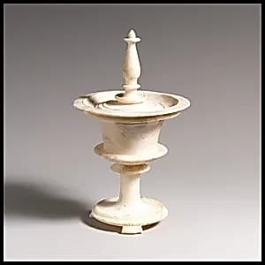 Marble pyxis (box) by Unknown Artist