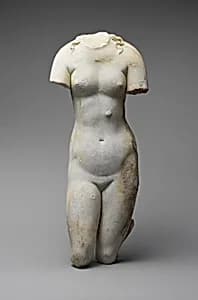 Marble statue of Aphrodite by Unknown Artist