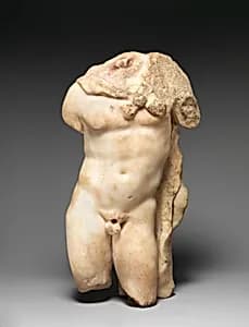 Marble statue of Herakles by Unknown Artist