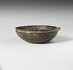 Miniature chlorite bowl by Unknown Artist